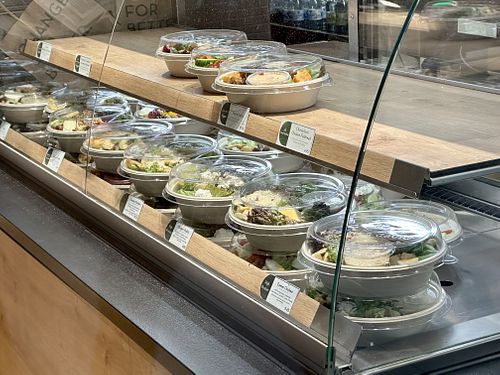 salads  at Dean & David - Hauptbahnhof in Dusseldorf