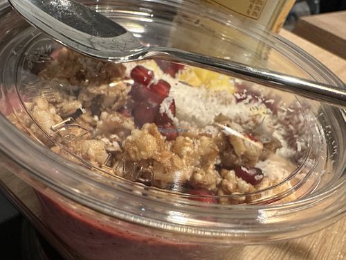 acai vegan dessert  at Dean & David - Hauptbahnhof in Dusseldorf