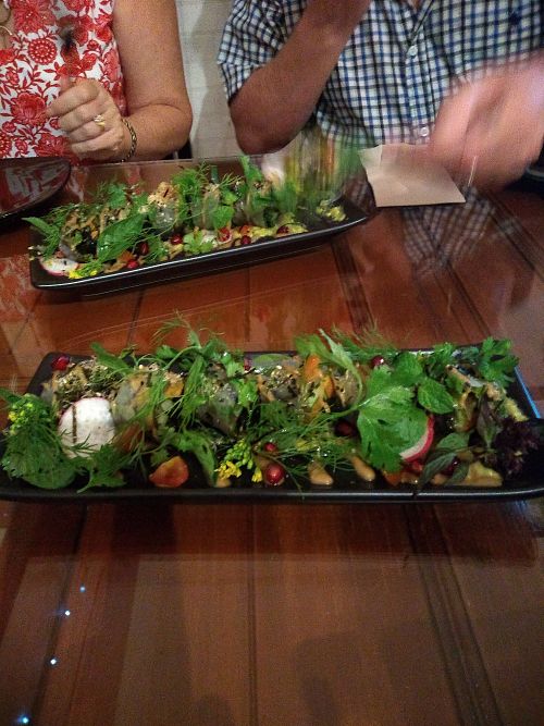 Fresh rolls at Rosy-Cheeks in Chiang Mai