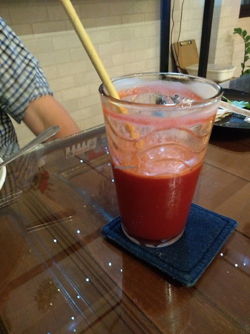 Un"beet"able drink at Rosy-Cheeks in Chiang Mai