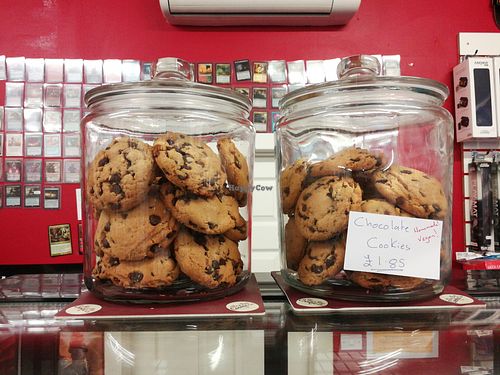 Cookies at Big Dog Books at Operation Icing in Blairgowrie