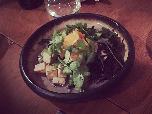 Main course at Abraham Tours in Tel Aviv