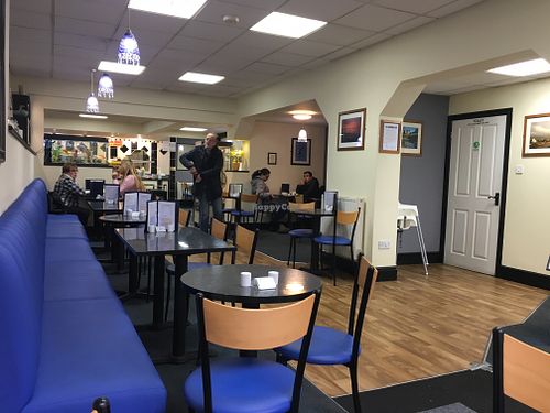 Interior at Liffy's Cafe & Bistro in Rhyl