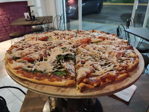Pizza Andina Vegana at Piachela in Queretaro