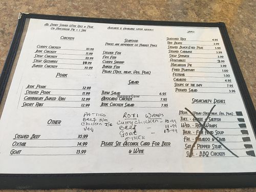 I don’t see any vegan options here except a side of vegetables!! Why is the place allowed on here??!!!  at Patsy Caribbean Delight in Port Charlotte