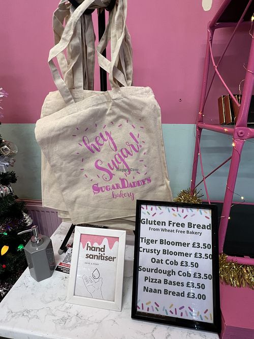   at Sugar Daddy's Bakery in Edinburgh