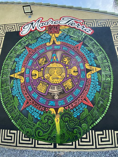 Beautiful Madre Tierra • Earth Mother Mural   at Madre Tierra in Upland