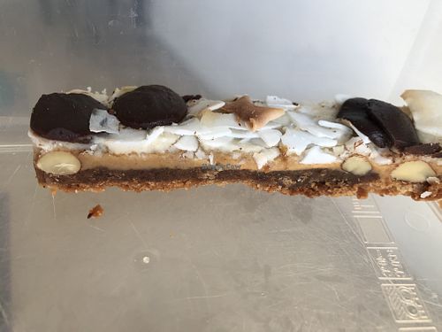 Coconut peanut butter chocolate bar  at Bohemian Kids Café in Leipzig