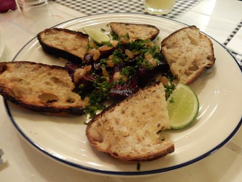 Roasted Beets at Feast Society in Chiang Mai