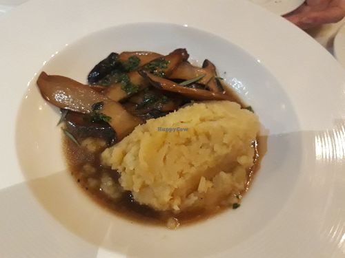 Mushroom jerk and mash at Feast Society in Chiang Mai