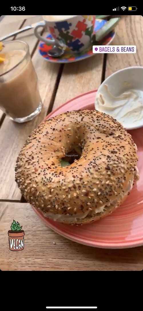 Bagel at Bagels & Beans in Roermond