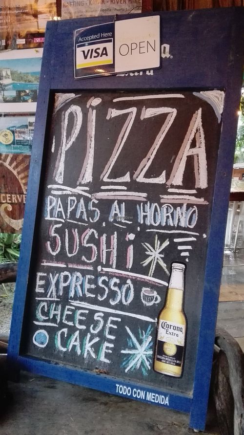 Specials at La Empanada in Mazunte