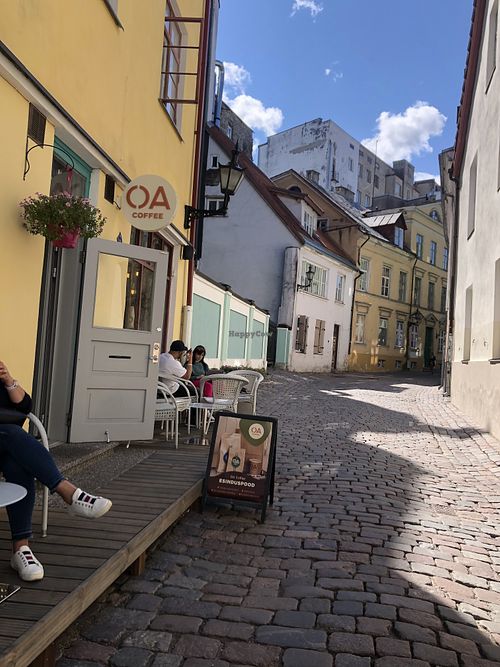 it is renamed - OA coffee at Raven Cafe in Tallinn