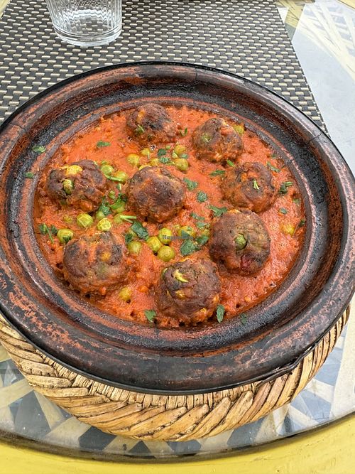 Vegan tagine   at Koulchi Zine in Marrakech