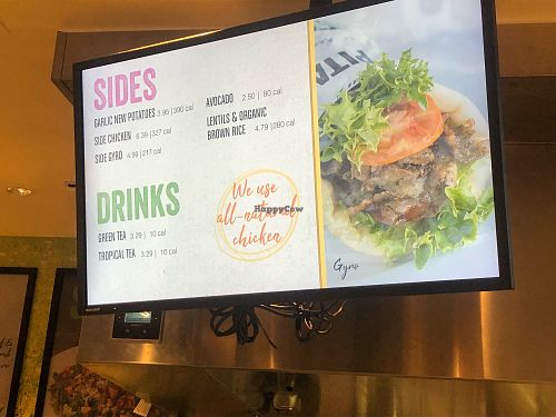 Menu at PHX - Pita Jungle in Phoenix