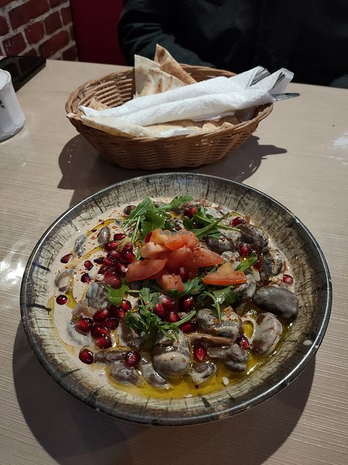 Ful medames (foule mudammes) at Vegan Food Revolution in Cologne