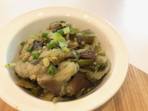 Eggplant at Planet Green in Shenzhen