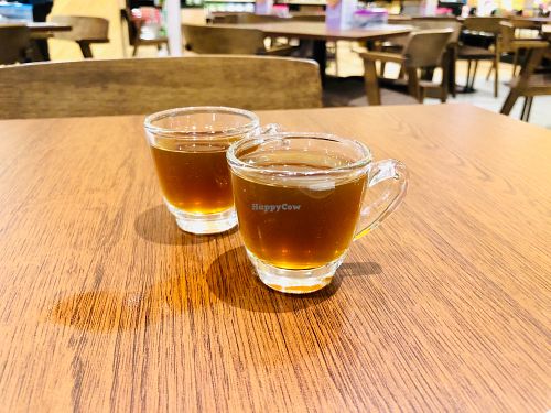 Complementary tea at BMS Organics - Bukit Indah in Johor Bahru