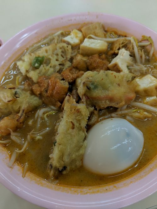 Mee Siam @2.50 at Hong Da Vegetarian in East Singapore