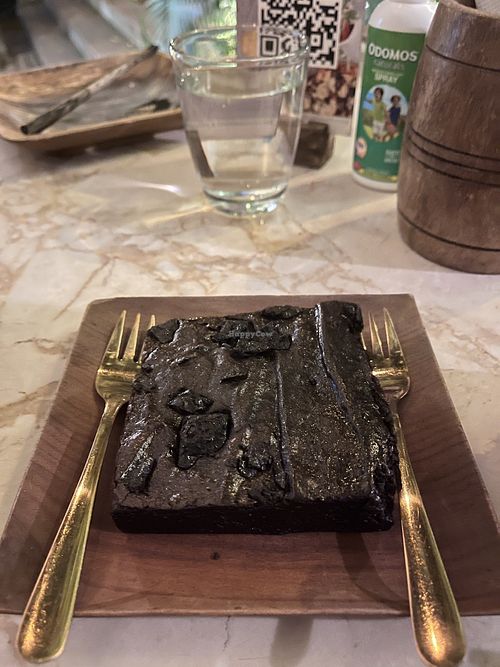 Brownie   at Loving Earth Cafe in Fort Kochi