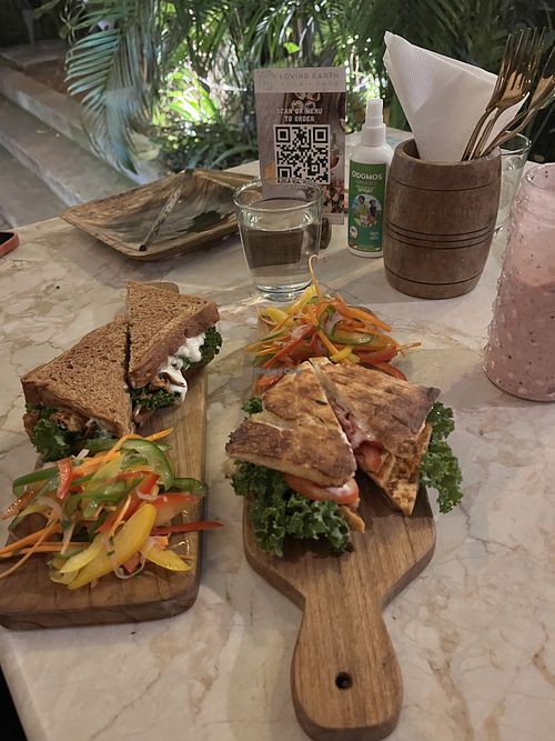 Sandwiches   at Loving Earth Cafe in Fort Kochi