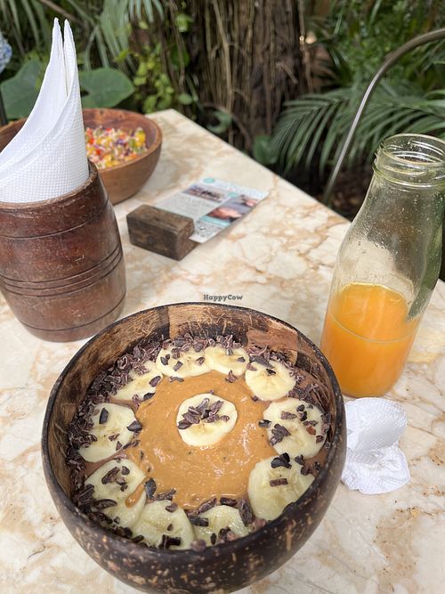 Smoothie bowl   at Loving Earth Cafe in Fort Kochi