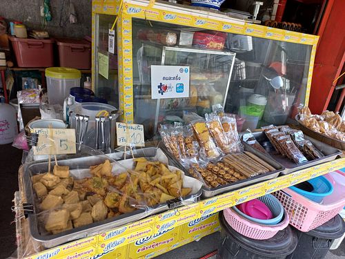 Snack selection at Pa Bun in Chiang Mai