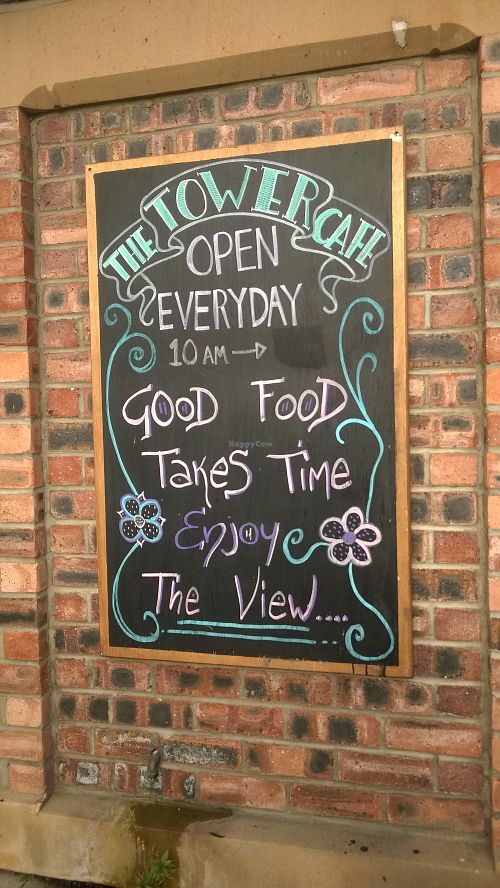 Very true, great views at The Tower Cafe in Newcastle Upon Tyne