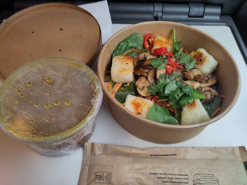 Packaging for takeaway 🍜 at Wagamama in Utrecht