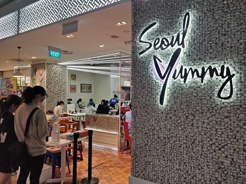 Restaurant entrance at Seoul Yummy - Jurong East in West Singapore