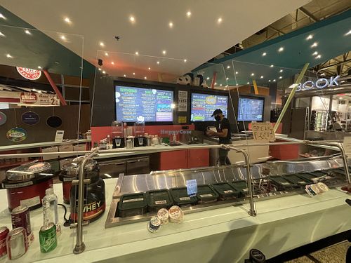 Next to gate 23 at AUS - Tacodeli in Austin