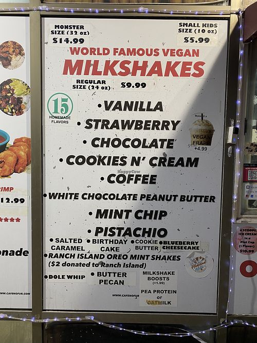 Menu   at Almond Milk Creamery in Las Vegas