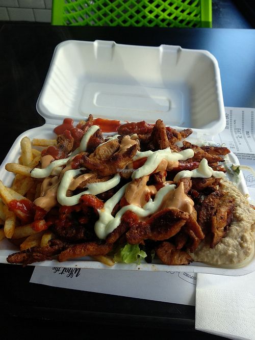 Döner Chip Box at What The Pitta in Brighton