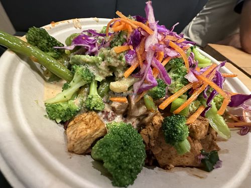 vegan dish  at Rice On! in Berlin