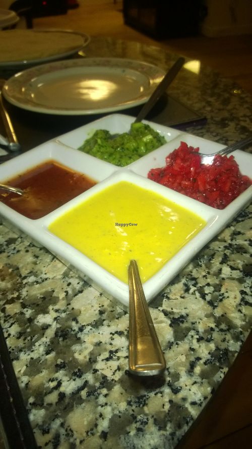 Dips at Karma Kitchen Cafe in Newcastle Upon Tyne