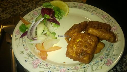 Tofu pakora at Karma Kitchen Cafe in Newcastle Upon Tyne