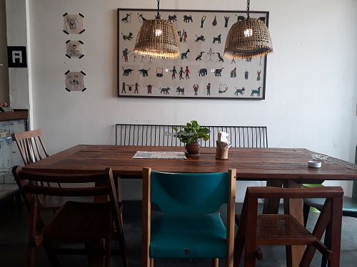 Inside Area at Asa Vegan Kitchen and Studio in Chiang Mai