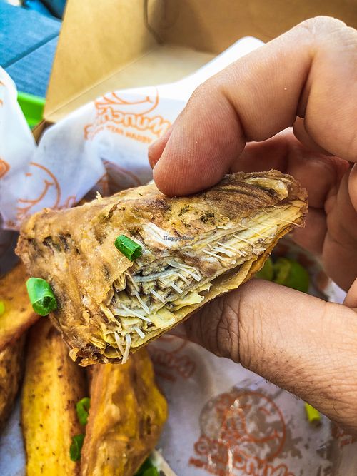 The banana blossom “fish” is convincing. It’s not fish but also not unlike fish at Munchies Tha Phae Gate in Chiang Mai