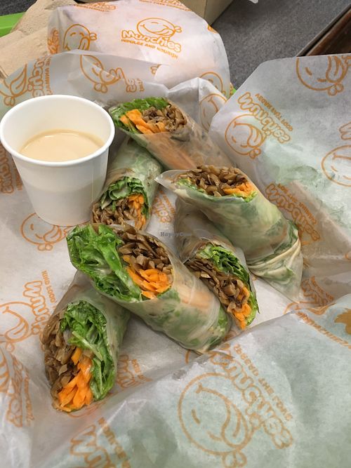 Spring Rolls at Munchies Tha Phae Gate in Chiang Mai