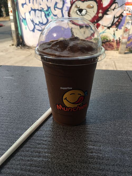 Chocolate Shake at Munchies Tha Phae Gate in Chiang Mai