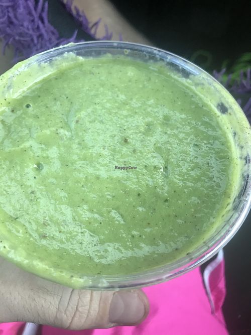 Mint-cocoa smoothie  at Soup Goddess in Burbank