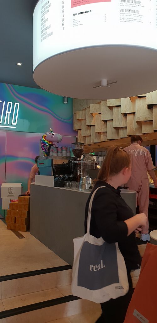 A little seating. at Weirdoughs in Melbourne