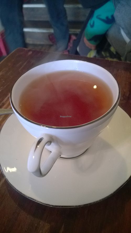 Deliciously refreshing almond orange rooibos tea at Quilliam Brothers in Newcastle Upon Tyne