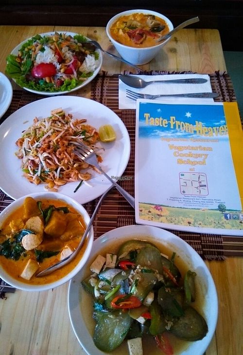 cooking class 5 dishes at Taste from Heaven in Chiang Mai