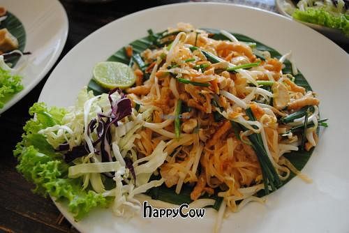 pad Thai... yummm at Taste from Heaven in Chiang Mai