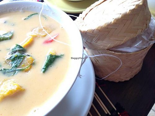 AMAZING pumpkin curry and sticky rice at Taste from Heaven in Chiang Mai