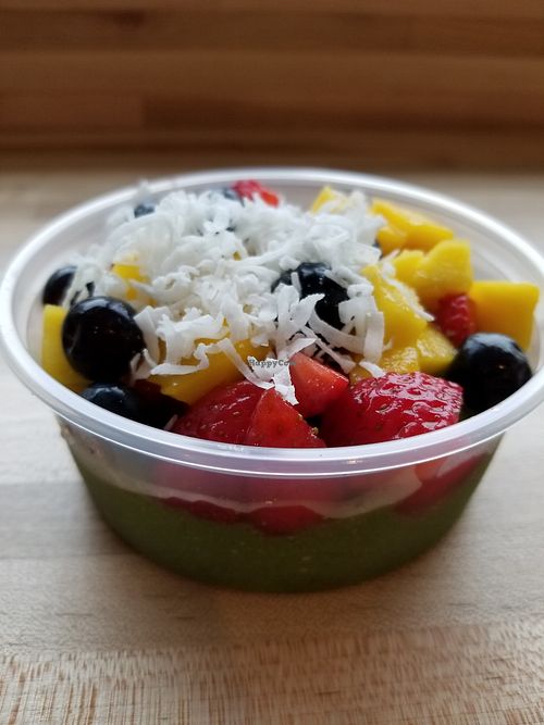 Vegan green bowl in kids size at SoBol in East Meadow
