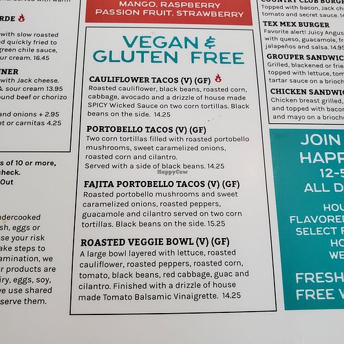 Updated menu June 2026 at Wicked Cantina in Sarasota