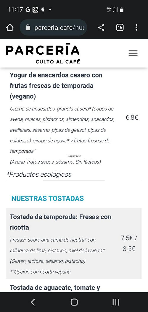  at Parcería - Culto Al Cafè in Sevilla