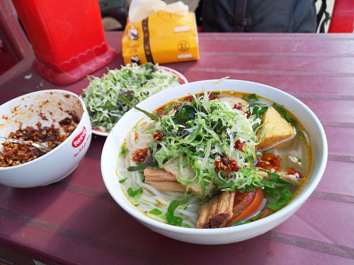 Noodle soup at Duc Loi in Da Lat